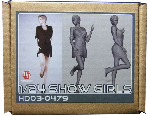 HD03-0479 1/24 ショーガールフィギュア　Show Girls　Hobbydesign