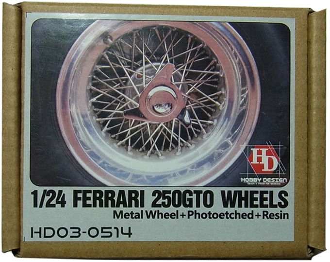 HD03-0514 1/24 FERRARI　250GTO　WHEELS (フジミ対応)