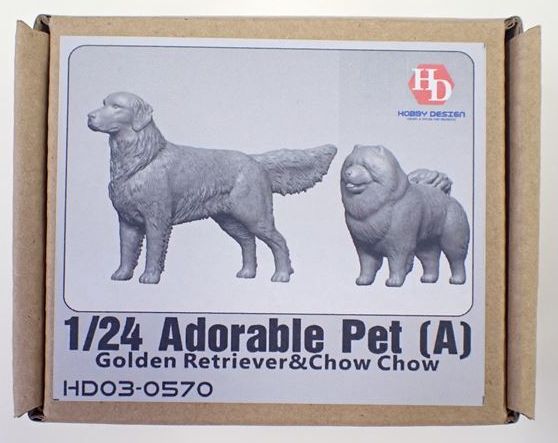 HD03-0570  1/24 Adoreble Pet (A) フィギュア Hobbydesign