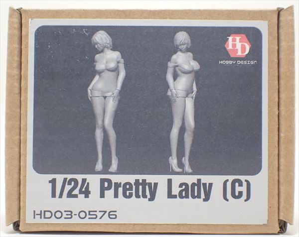 hd03-0576 1/24 Pretty Lady〔C〕  フィギュア Hobbydesign