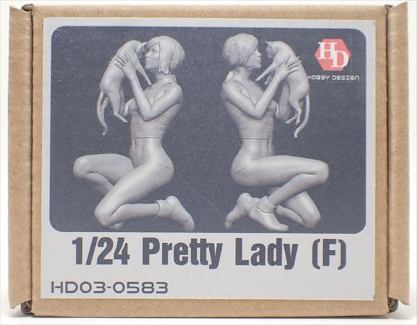 hd03-0583 1/24 Pretty Lady〔F〕 フィギュア Hobbydesign