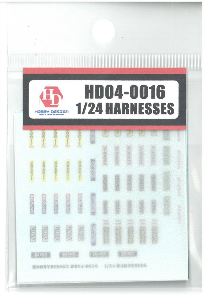 hd04-0016  1/24 HARNESSES　 Hobby Design