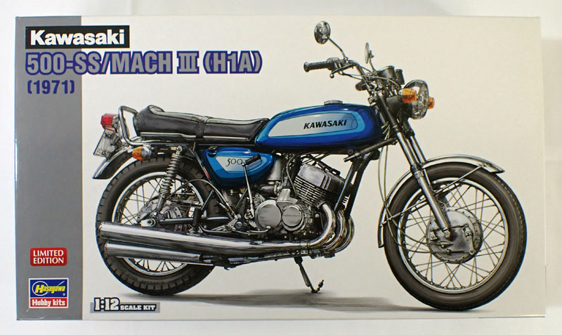 1/12 カワサキ 500-SS/MACH III （H1A） ハセガワ プラモデル バイク 21735