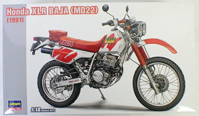 hs-bk16　1/12 ホンダ XLR BAJA（MD22）1991 ハセガワ バイク プラモデル 【ハセガワ BK16】
