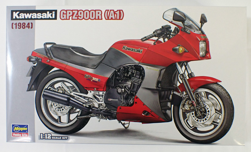 1/12 カワサキ GPZ900R (A1) 1984 ハセガワ プラモデル バイク BK19