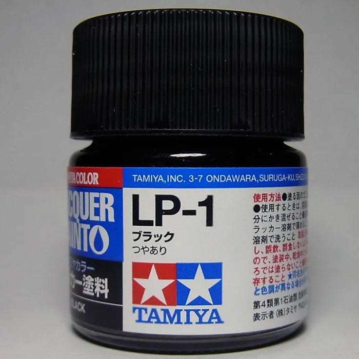 LP-1 　ブラック タミヤカラー ラッカー塗料