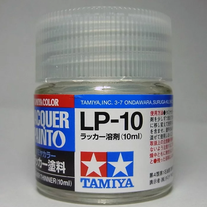 LP-10 ラッカー溶剤 10ml  タミヤカラー ラッカー塗料