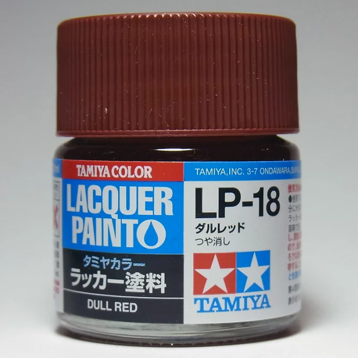 LP-18 ダルレッド タミヤカラー ラッカー塗料