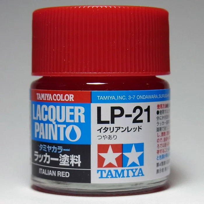 LP-21 イタリアンレッド タミヤカラー ラッカー塗料