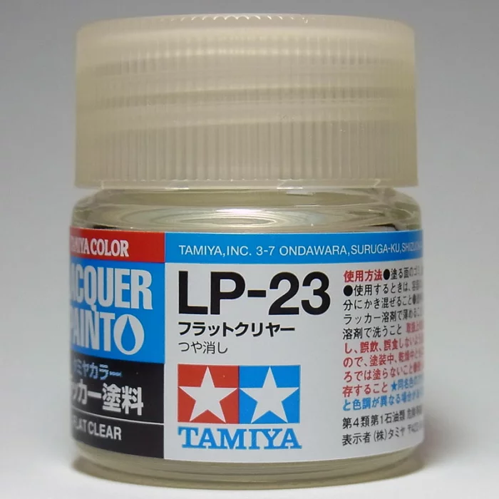 LP-23 フラットクリヤー タミヤカラー ラッカー塗料