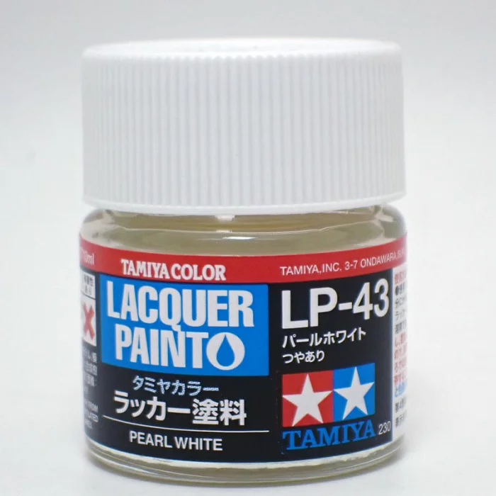 LP-43 パールホワイト タミヤカラー ラッカー塗料 Item82143