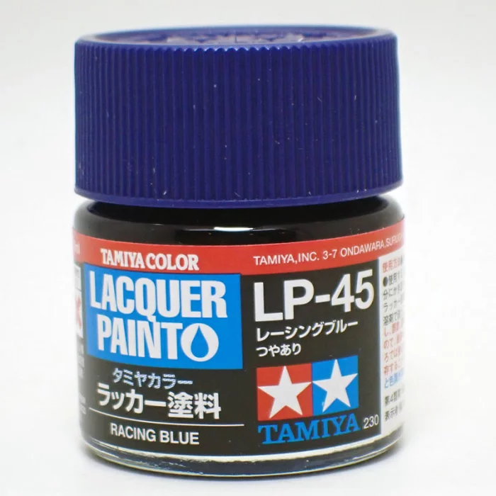 LP-45 レーシングブルー タミヤカラー ラッカー塗料 Item82145