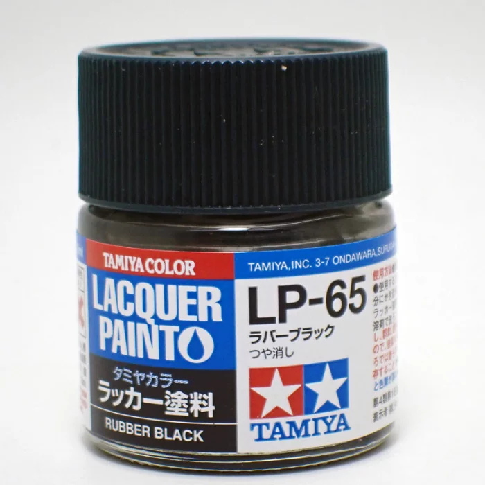 LP-65 ラバーブラック タミヤカラー ラッカー塗料 Item82165