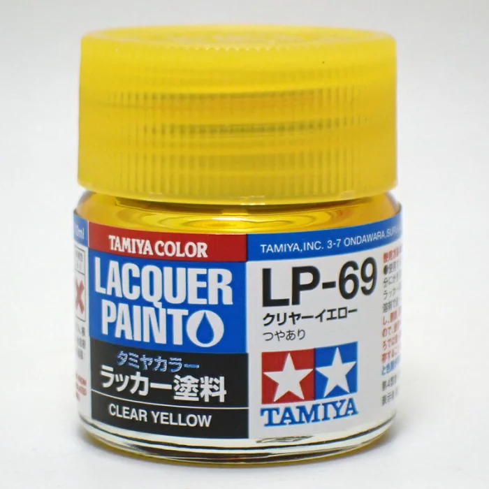 LP-69 クリヤーイエロー タミヤカラー ラッカー塗料 Item82169