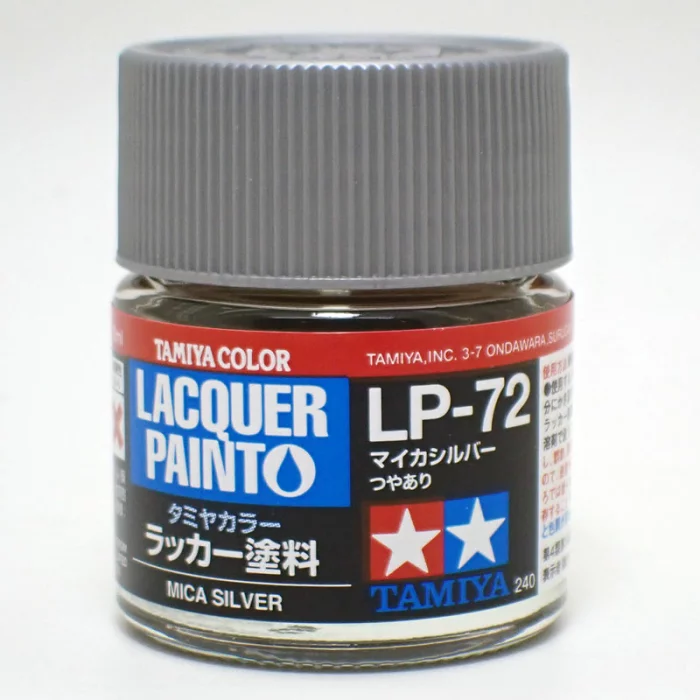 LP-72 マイカシルバー タミヤカラー ラッカー塗料 Item82172