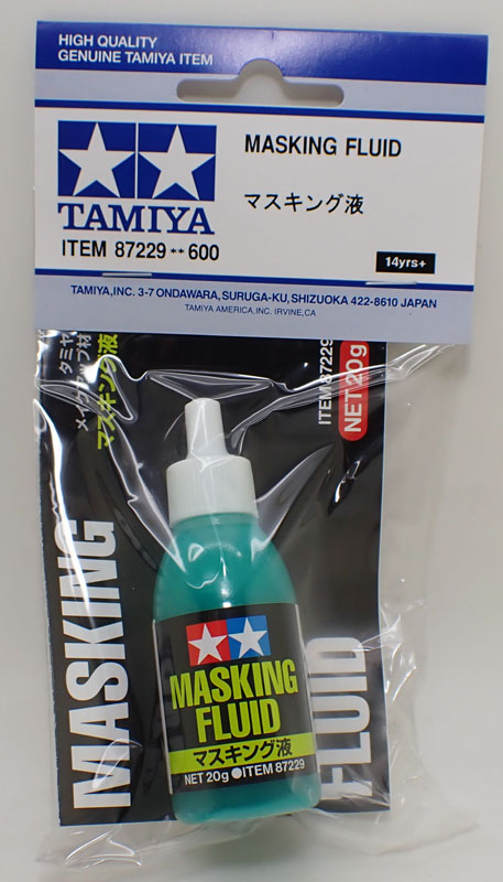 マスキング液 曲面や複雑な形状をマスキング　タミヤ ITEM87229