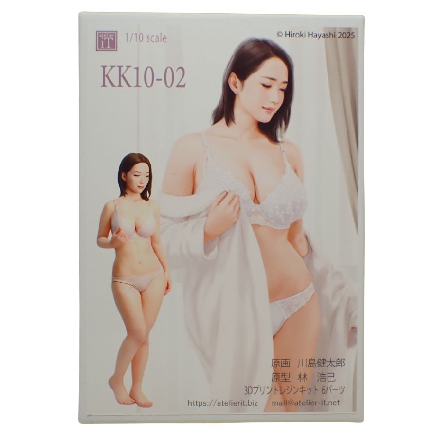 it10-kk10-02　1/10 　美人女性フィギュア 　atelierIT