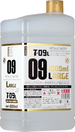 T-09L メタリックマスター【大】1000ml【ガイアノーツ T-09L 品番 ：86084】