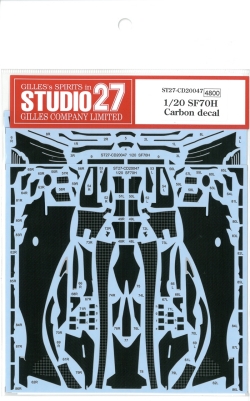 CD20047  1/20 SF70H  Carbon decal