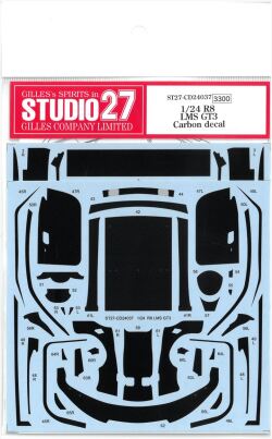 CD24037 1/24 R8 LMS GT3 Carbon decal(Nu社1/24Audi R8LMS GT3対応）