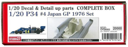 CP20002 1/20 P34 #4 Japan GP 1976 Set (T社1/20　P34対応）