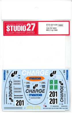 DC1228  1/24 767 #201  WEC Fuji 1988 (H社1/24）
