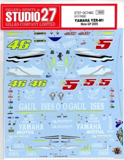 DC746C   1/12  YZR-M1 MotoGP 2005   (T社1/12 YZR-M1対応）
