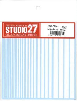 FP0027  Line decal: White