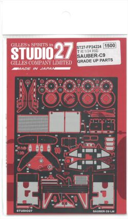 FP24224 1/24 SAUBER-C9 GRADE UP PARTS (T社1/24対応)