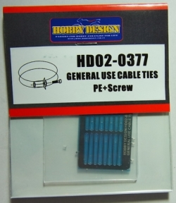HD02-0377 GENERAL USE CABLE TIES 【HOBBY　DESIGN】