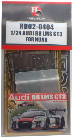 HD02-0404 1/24　AUDI R8　LMS　GT3　FOR　NUNU　 Hobbydesign