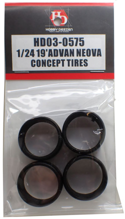 HD03-0575 1/24 19inch ADOVAN NEOVA CONCERT TIRES　 Hobbydesign