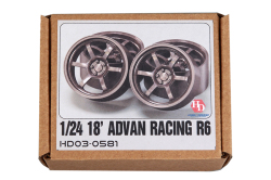 HD03-0581 1/24 18inch ADOVAN  RACING R6　 Hobbydesign