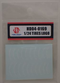 HD04-0169 1/24 TIRES LOGO　Hobbydesign