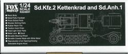 K024001 Sd.kfz.2 KettenKrad and Sd.Anh.1  1/24scale