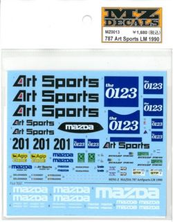 MZ0013 787 Art Sports LM1990  （K社ミニッツ対応）