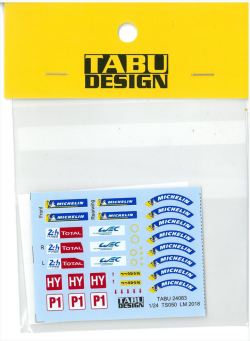 TABU24083 　1/24 TS050 LM2018 Option (T社1/24対応）