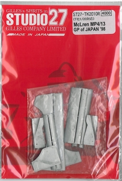 TK2010R 1/20 MP4-13 Japan GP 1998  for TAMIYAConversion Kit (STUDIO27)