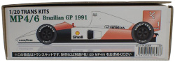 TK2026R  MP4/6  BrazilianGP 1/20 Trans kits