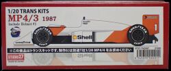 TK2087  MP4/3 1987  1/20 TRANS KITS (T社1/20 MP4/4対応）