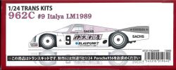 TK2444R 1/24 PORSCHE  962C 伊太利屋 LM1989 (T社1/24対応）
