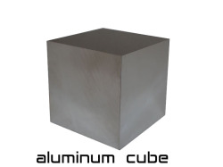 bp1342 アルミ製キューブ （aluminumcube) 35×35×35　約115ｇ