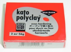 bp1032 オーブン樹脂粘土 ケイトポリクレイ  レッド  Poly Clay