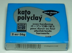 bp1042 オーブン樹脂粘土 ケイトポリクレイ   ターコイズ  Poly Clay