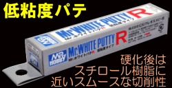 P123　Mr.ホワイトパテR  低粘度パテ