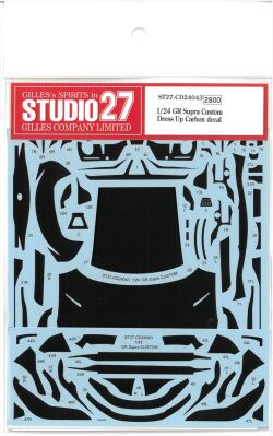 CD24043 1/24 GR Supra Custom  Dress Up decal