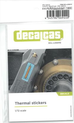 DCL-LOG010 1/12 サーマルステッカーデカールセット (decalcas)