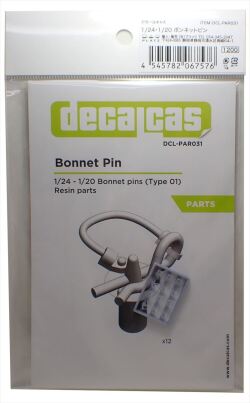 DCL-PAR031 Bonnet Pin  (decaLcas製)　Mede in Spain