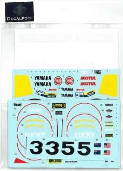 DP063  1/12 Yamaha YZR500 Lucky Strike K. Magee & W. Rainey '89 (DECAL POOL)