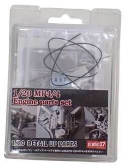 FP20167  1/20 MP4/4  Engine  parts set    Snorkel version(Ｔ社1/20対応）